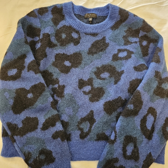 Rag and Bone Leopard Sweater - Picture 1 of 2